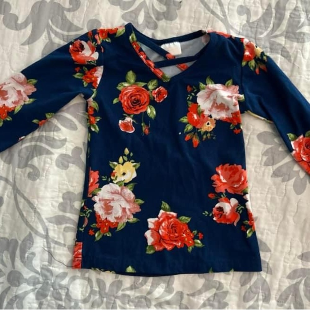 Girls Boutique Blouse, 4T